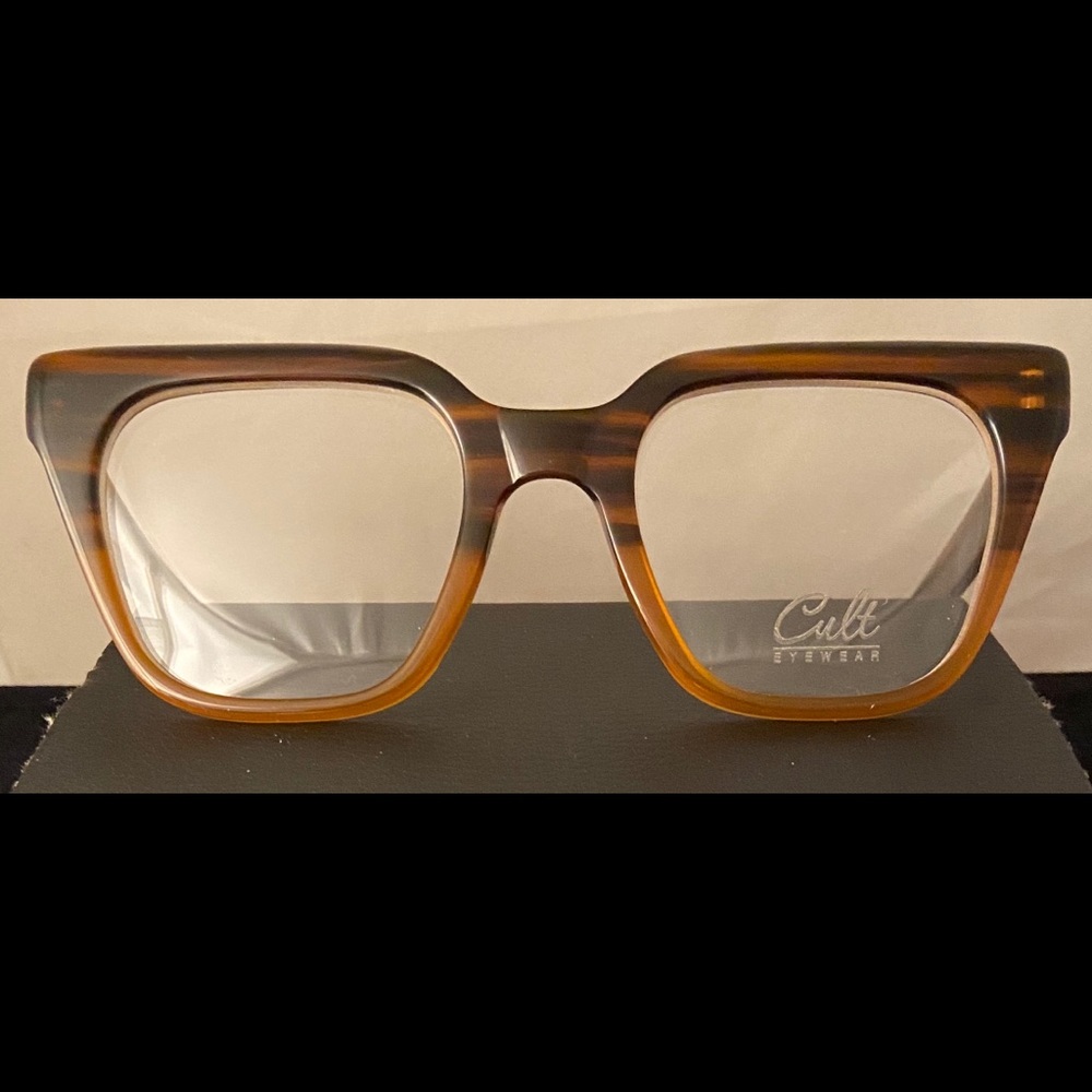 Cult Eyewear Fontana Cognac Demi Fade Glasses
